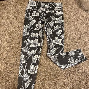 Floral leggings